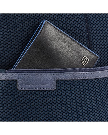 Piquadro Ronnie: Zaino PC 14", Pelle, RFID